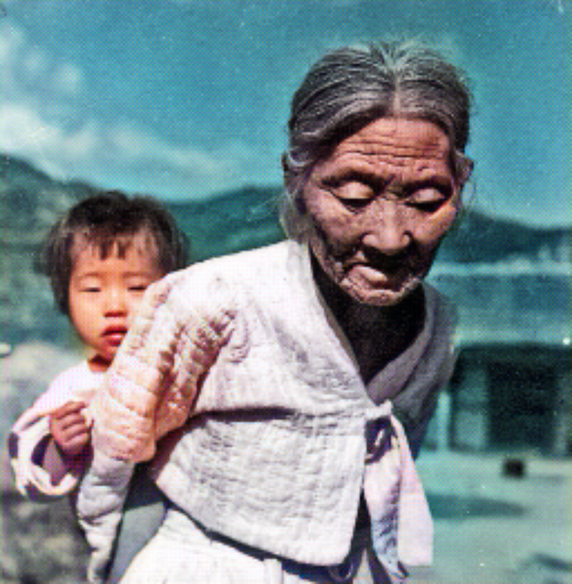 1945년도 한국의 모습 컬러 복원